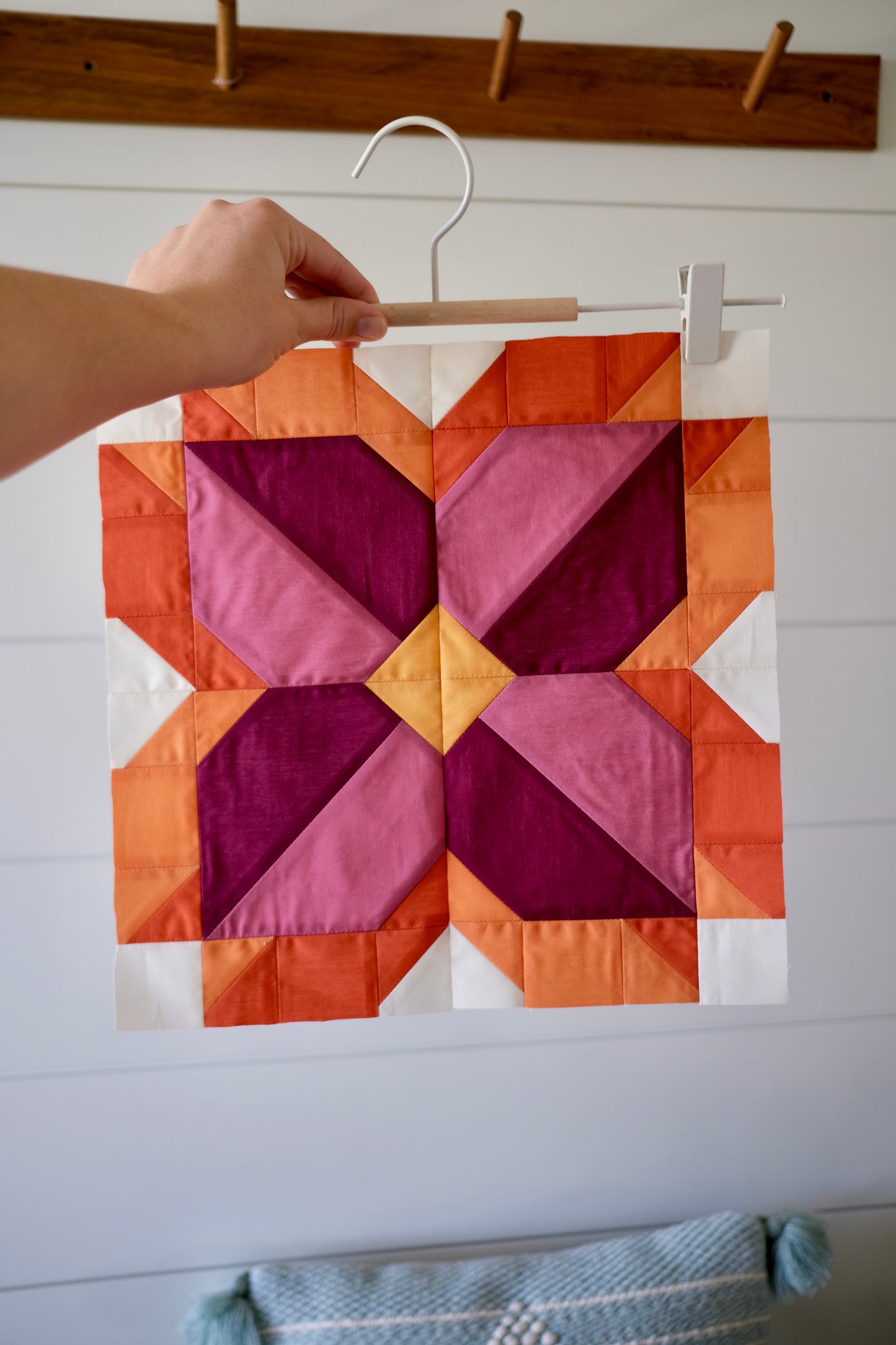Mini Sunny Blooms Block (PDF download)