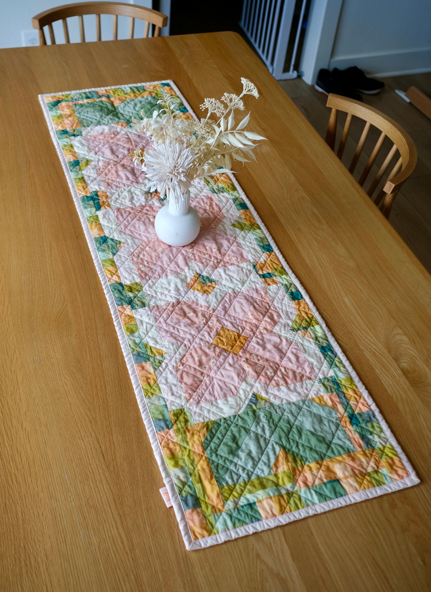 Mini Sunny Blooms Block (PDF download)