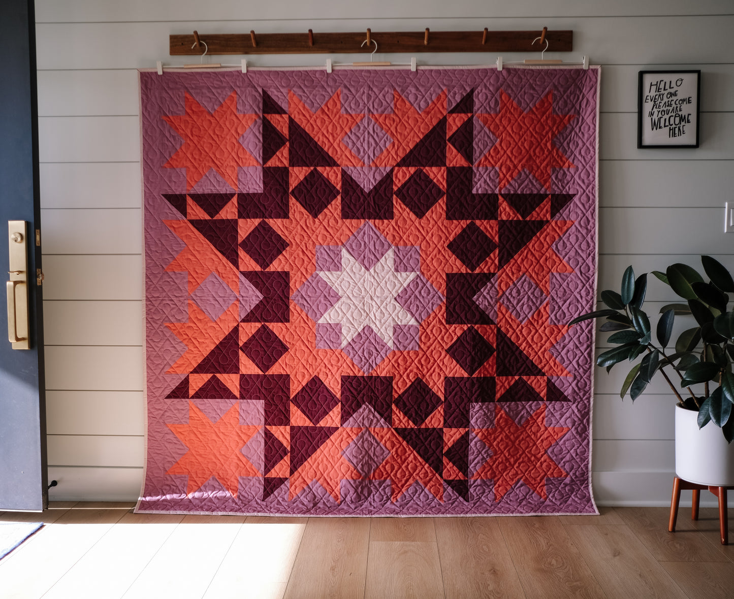 Sawtooth Starshine Quilt Pattern (PDF Download)