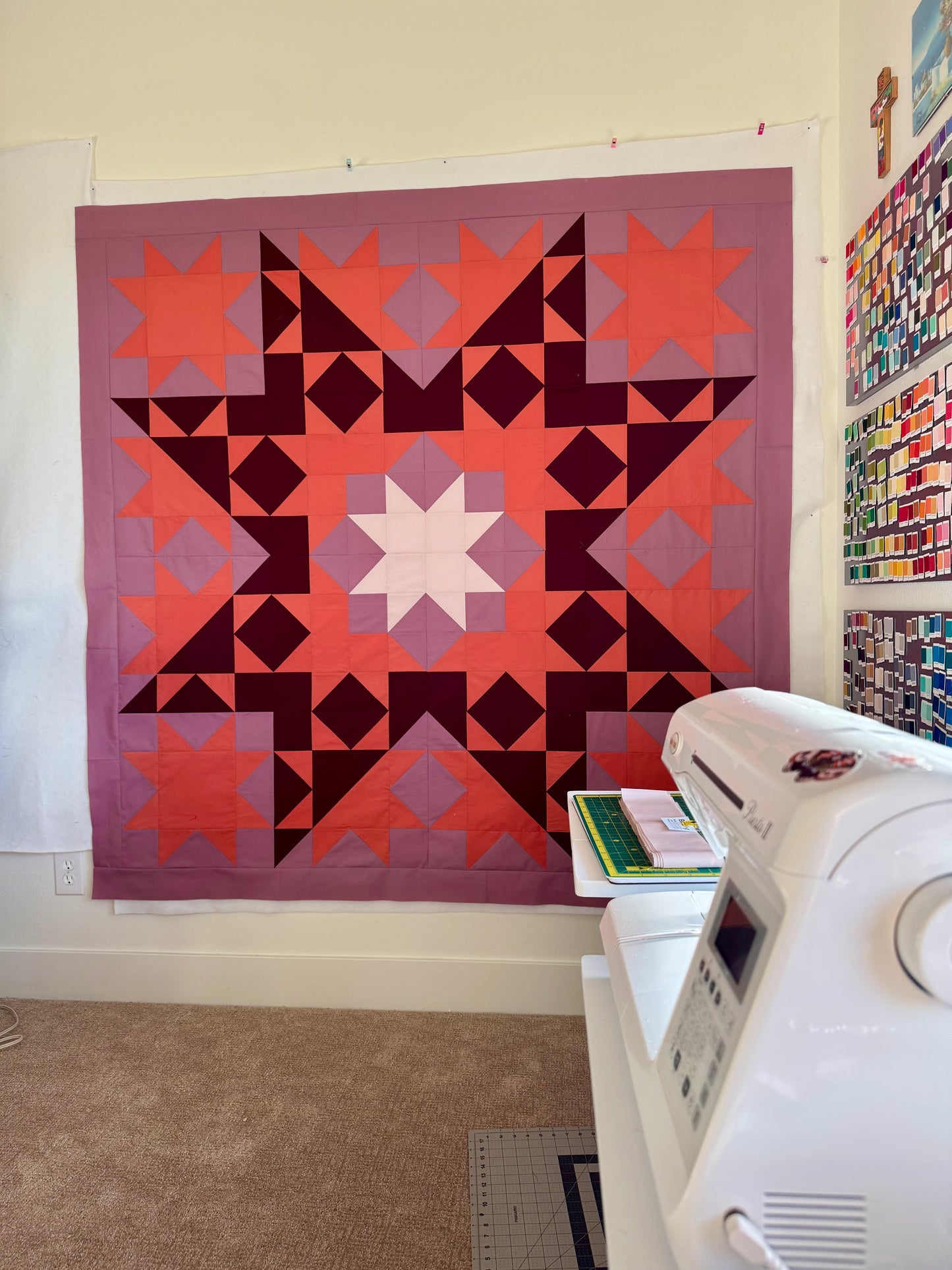 Sawtooth Starshine Quilt Pattern (PDF Download)