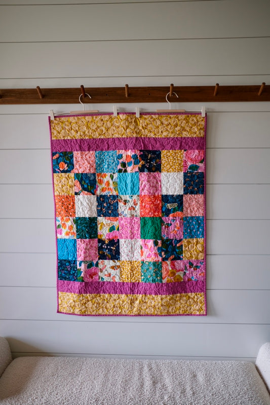 Floral Baby Quilt