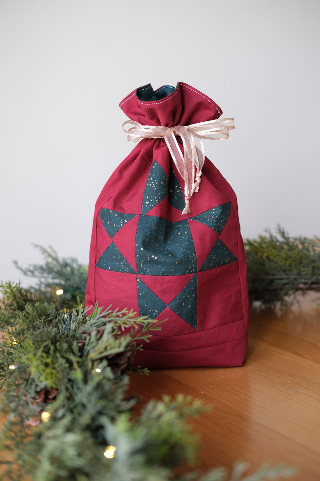 Drawstring Gift Bag Pattern - PDF Download