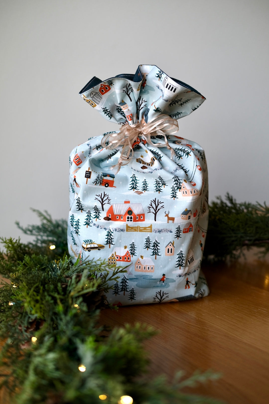 Drawstring Gift Bag Pattern - PDF Download