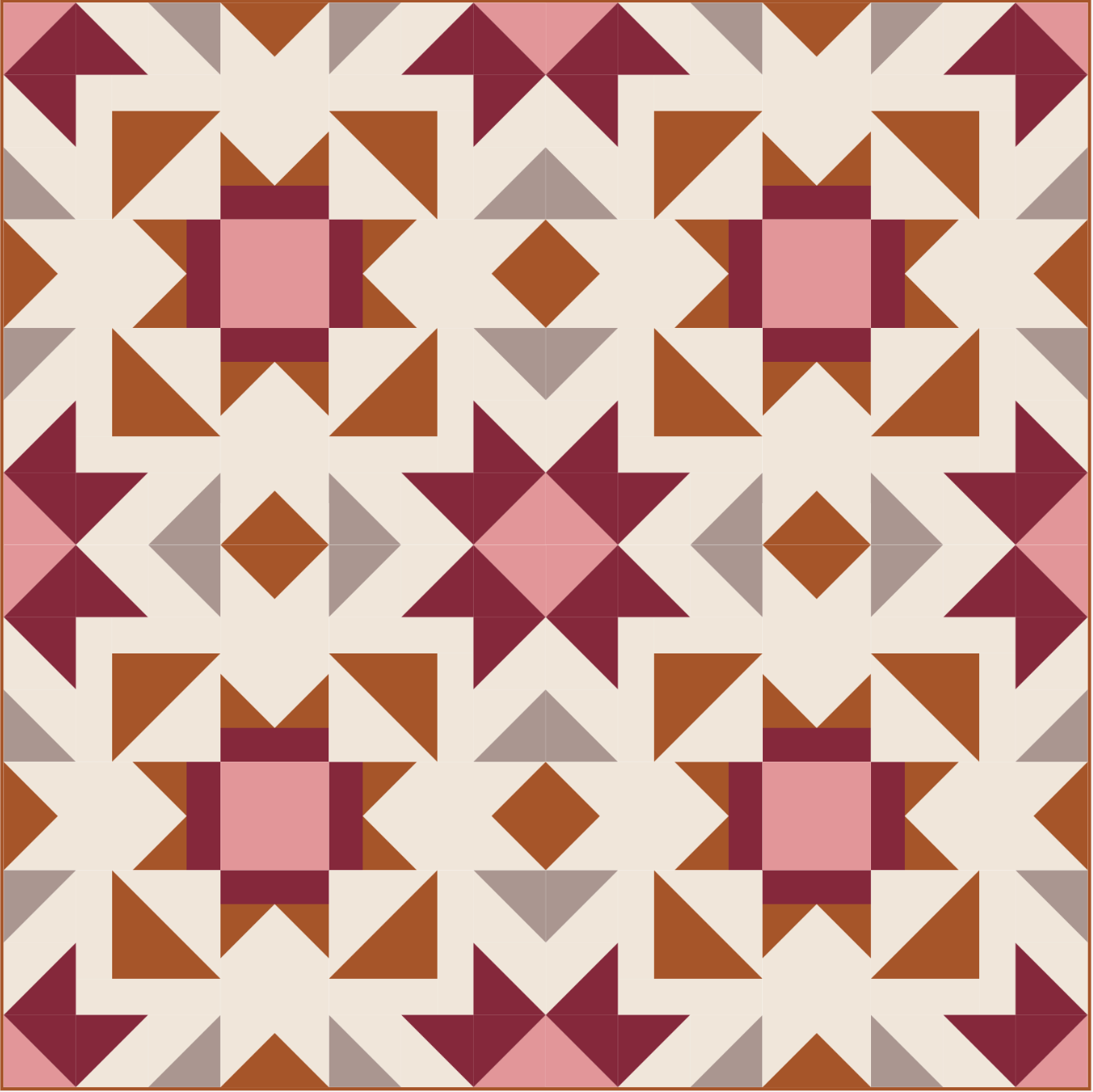 Sadie Sunshine Quilt Pattern PDF - FOUR Block Version